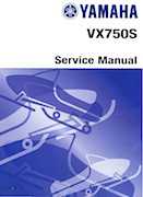 1992-1993 Yamaha V Max 4 VX750 Snowmobile Factory Service Manual