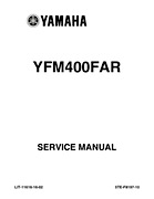 2003 Yamaha YFM400FAR Kodiak Factory Service Manual