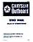 Chrysler 4.9 and 5 H.P. Outboard Motors Service Manual - OB 1895