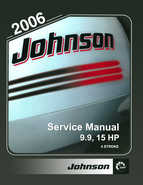 2006 SD Johnson 4 Stroke 9.9-15HP Outboards Service Repair Manual P/N 5006590