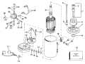 1987 100 - J100WTLCUA Electric Starter & Solenoid American Bosch 2070221-MO30sm parts diagram