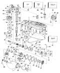 1987 200 - J200STLCUA Gearcase parts diagram