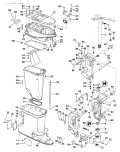 1987 275 - J275CXCUR Midsection parts diagram