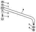 1987 30 - J30RLCUB Steering Connector Kit 30Ec - 30Elc parts diagram