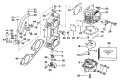 1987 275 - J275CLCUR Carburetor parts diagram
