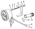1987 275 - J275PXCUR Quartach Tachometer Flush Mount - Digital - Plug In parts diagram