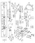 1987 90 - J90MLCUR Power Trim/Tilt Hydraulic Assembly parts diagram