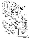 1995 25 - J25RWLEOS Fuel Pump parts diagram