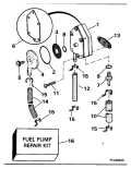 1995 30 - J30TELEOB Fuel Pump parts diagram