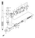 1999-2010 Suzuki DF 50 Transmission parts diagram