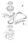 2006-2010 Suzuki DF 150 Timing Chain parts diagram