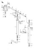 Older Years Suzuki DF 115 Fuel Injector parts diagram