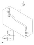 Older Years Suzuki DF 20A Opt: Drag Link parts diagram