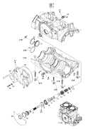 1997 GSX - GSX, 5624 Crankcase, Rotary Valve parts diagram