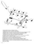 2005 GTX 4-TEC - GTX 4-TEC, WAKE Engine Harness parts diagram