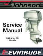 1987 Johnson/Evinrude CU Outboards 35A thru 55 Service Manual