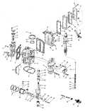 1970 9.50 - 9RL70A Powerhead and Starter Group parts diagram