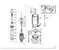 1971 40 - 40EL71B Electric Starter & Solenoid parts diagram