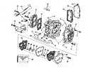 1981 4.50 - J5RLCIC Cylinder & Crankcase4.5 & Intake Manifold parts diagram