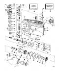 1981 140 - J140TLCIH Gearcase parts diagram