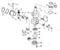 1983 55 - J55RSLN Crankshaft & Piston parts diagram