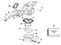 1985 60 - J60TLCOD Carburetor parts diagram