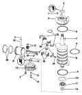 1986 90 - J90TXCDC Crankshaft & Piston parts diagram