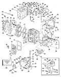 1986 20 - J20ELCDC Cylinder & Crankcase parts diagram