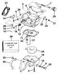 1986 20 - J20ELCDC Carburetor parts diagram