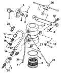1986 275 - CJ275TLCDC Electric Primer Pump Assy. parts diagram