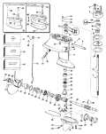 1986 40 - J40RWCDB Gearcase parts diagram