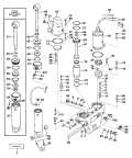 1986 110 - J110MLCDC Power Trim/Tilt Hydraulic Assembly parts diagram