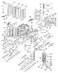 1987 100 - J100WTLCUA Cylinder & Crankcase parts diagram