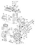 1987 100 - J100WTLCUA Midsection parts diagram