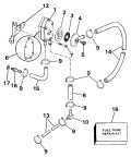 1987 9.90 - J10ECUE Fuel Pump Late Production parts diagram