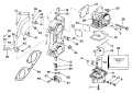 1987 225 - J225TXCUB Carburetor and Linkage parts diagram