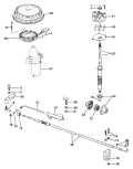 1987 225 - J225TXCUB Counter Rotation Parts parts diagram