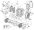 1987 4 - J4RDHLCUD Cylinder, Crankcase, & Intake Manifold parts diagram