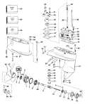1987 4 - J4RDHLCUD Gearcase parts diagram