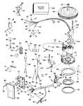 1992 40 - J40TTLENM Ignition System Electric Start TE-TTL Mdls (M Suffix) parts diagram