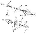 1992 35 - J50JENJ Ignition Switch & Cable J Model Number Suffix only parts diagram