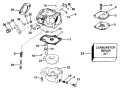 1994 40 - J40TLERE Carburetor all 40 Models parts diagram