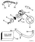 1994 8 - J8SRLERE Fuel Pump parts diagram