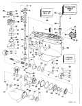 1994 90 - J90TXARC Gearcase parts diagram