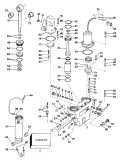 1995 100 - J100WTXEOC Power Trim/Tilt Hydraulic Assembly parts diagram