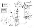 1995 175 - J175SLEOM Power Trim/Tilt Hydraulic Assembly parts diagram