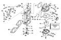 1995 250 - J250TZEOR Carburetor parts diagram
