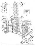 1995 300 - J300CXEOR Cylinder & Crankcase parts diagram