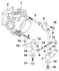 2004 90 - BJ90PX4SRC Throttle Body parts diagram