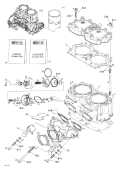 2002 GTX - GTX, 5587/5588 Cylinder, Exhaust Manifold parts diagram